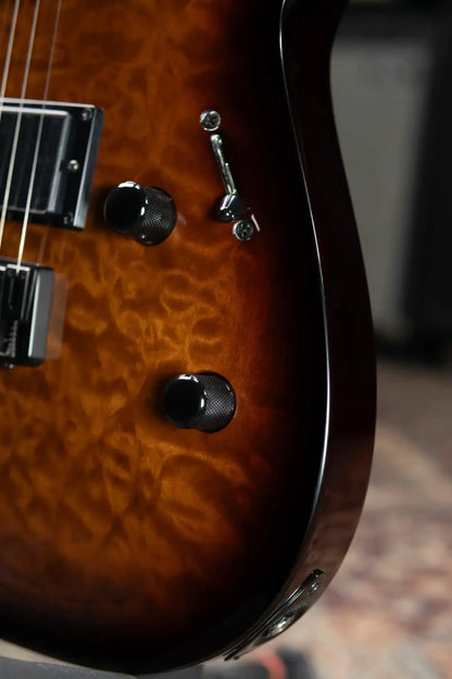 ESP LTD MH-200HT Electric Guitar - Dark Brown Sunburst