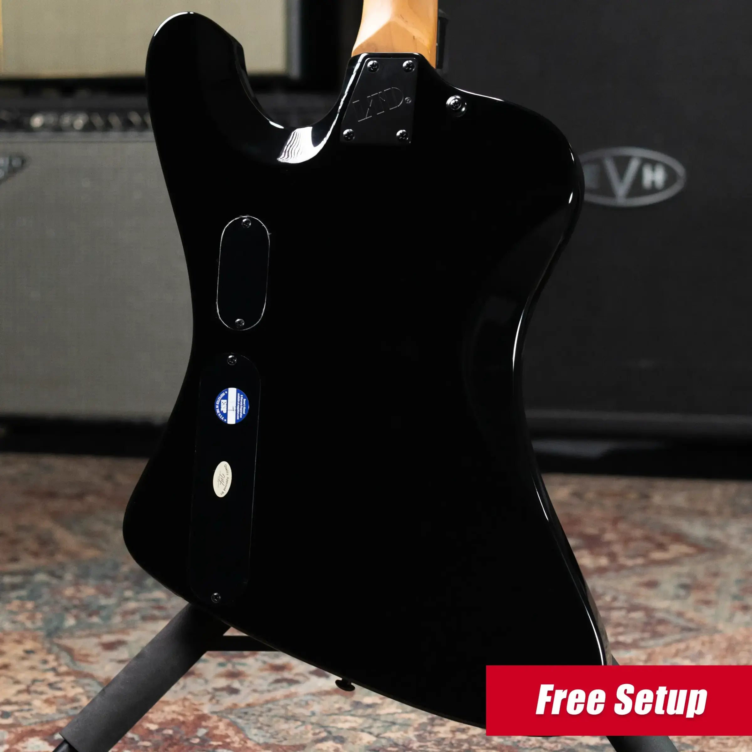 ESP LTD Phoenix-204DX Electric Bass - Black Burst