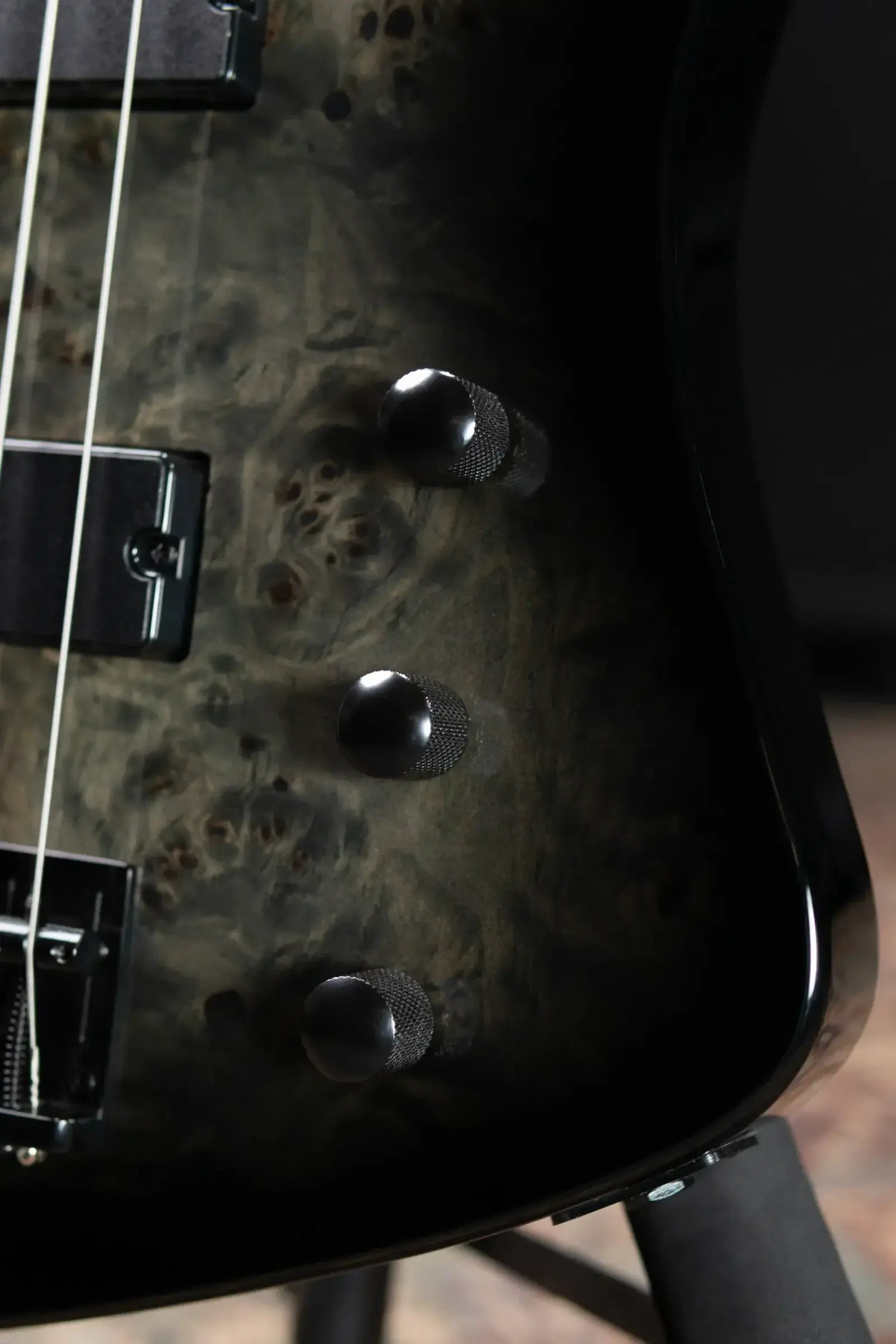 ESP LTD Phoenix-204DX Electric Bass - Black Burst