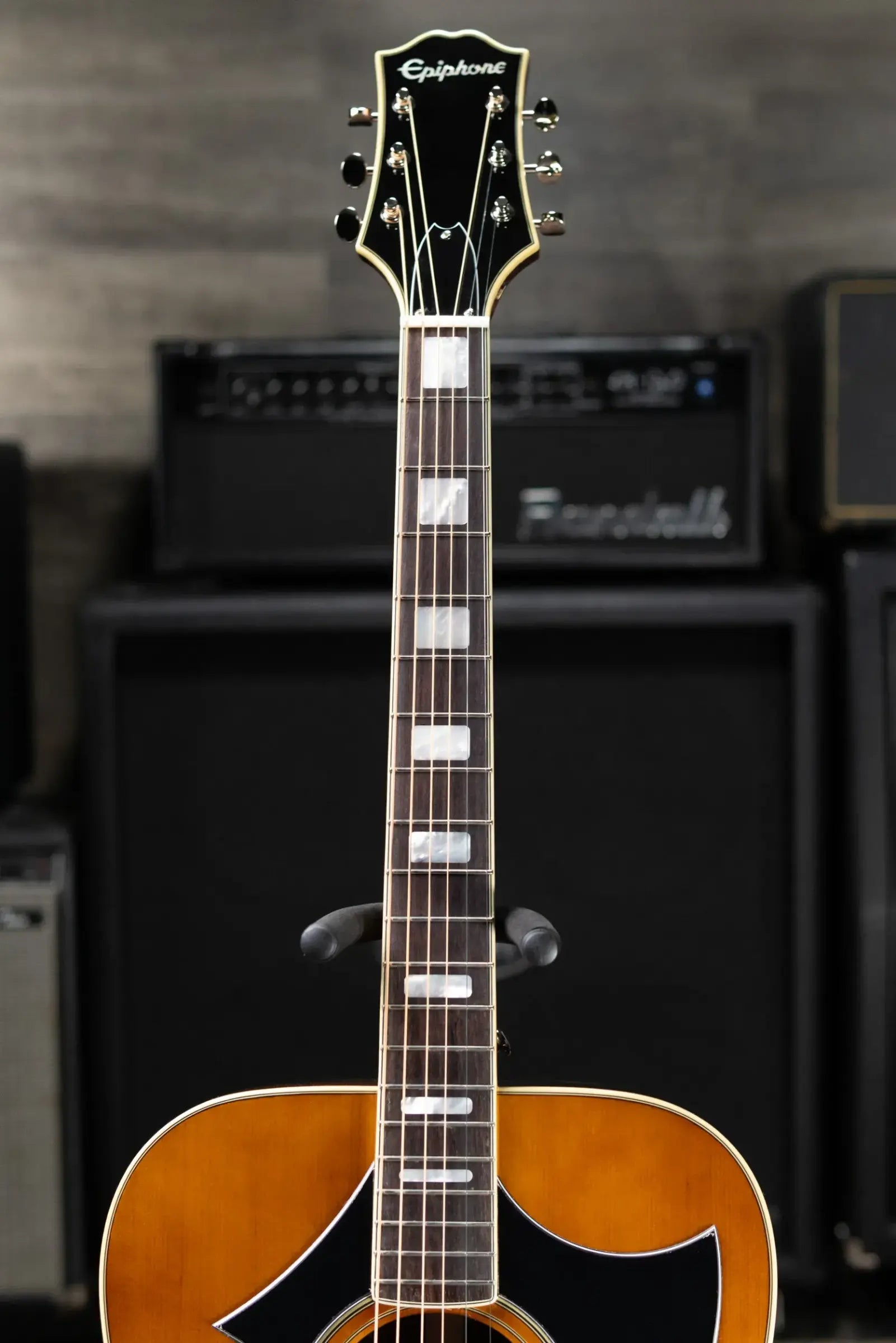 Epiphone Marcus King Signature El Dorado Acoustic/Electric Guitar - Natural with Hardshell Case