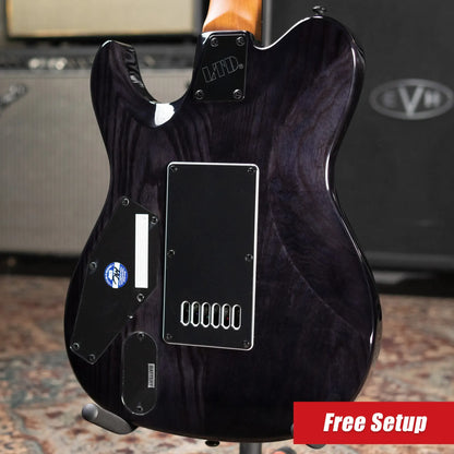 ESP LTD Deluxe TH-1000 Evertune Electric Guitar - See-Thru Black Sunburst