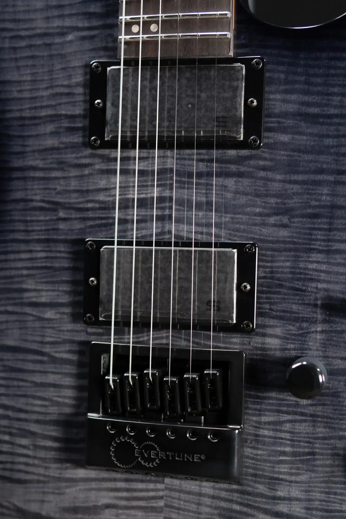 ESP LTD Deluxe TH-1000 Evertune Electric Guitar - See-Thru Black Sunburst
