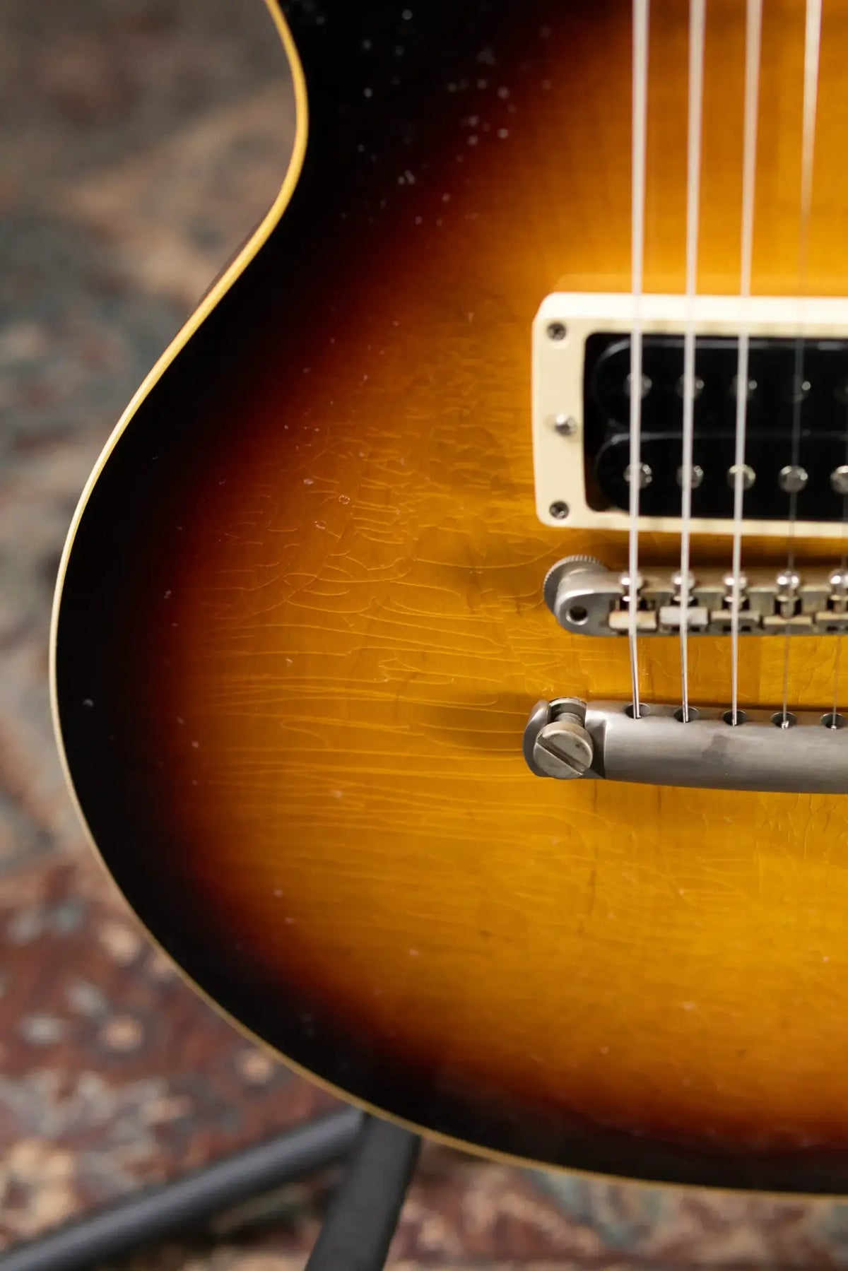 Gibson Custom Shop Limited Edition 1958 Les Paul Standard Reissue Murphy Lab Electric Guitar - Athens Burst Light Aged with Hardshell Case