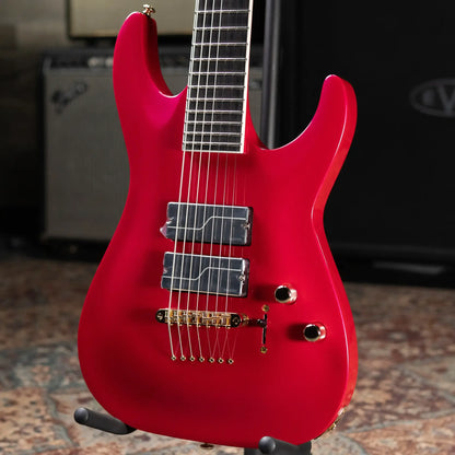 ESP LTD SC-607B Stephen Carpenter Signature 7-String Baritone Electric Guitar - Magenta with Hardshell Case