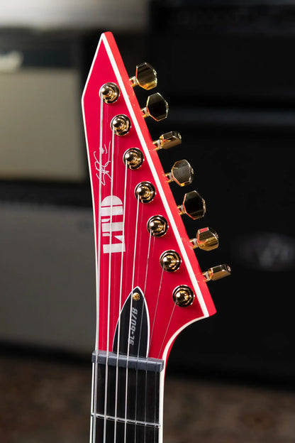 ESP LTD SC-607B Stephen Carpenter Signature 7-String Baritone Electric Guitar - Magenta with Hardshell Case