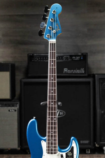 Fender American Vintage II 1966 Jazz Bass - Lake Placid Blue with Hardshell Case