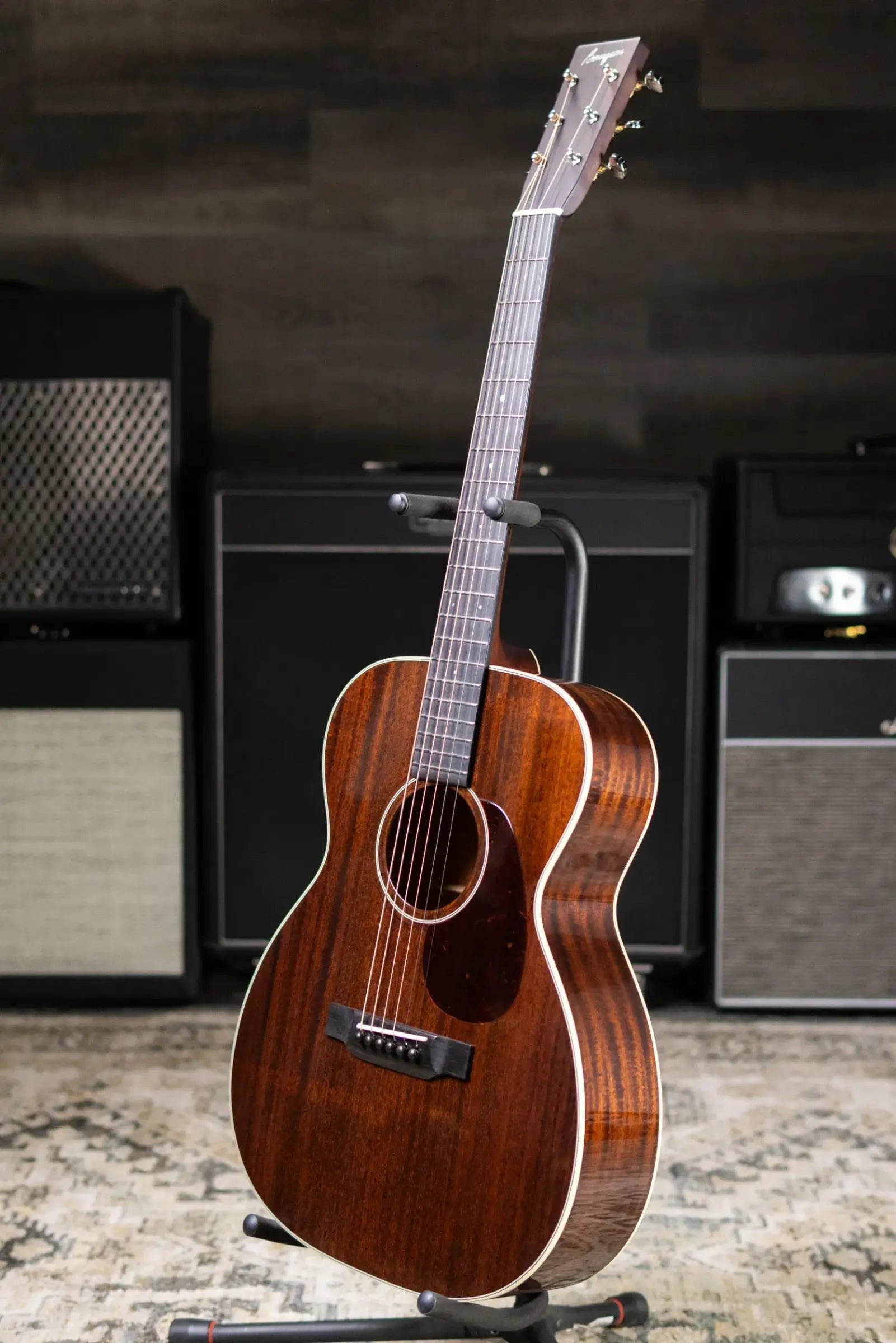 Bourgeois 00-14 Hog Top Downeast Series Acoustic Guitar - All Mahogany with Hardshell Case