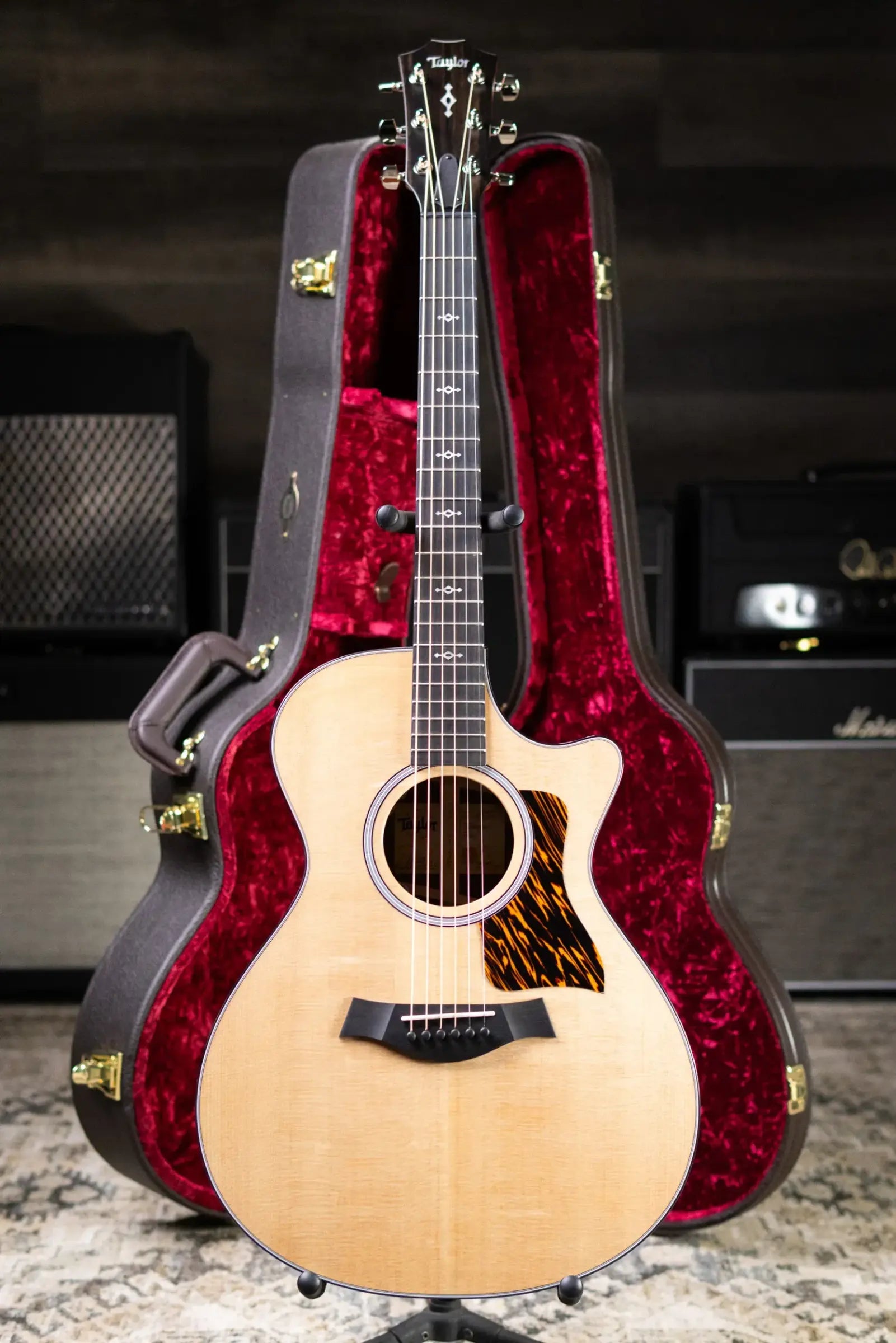 Taylor Next Generation 412ce Grand Concert Acoustic/Electric Guitar - Indian Rosewood/Sitka with Hardshell Case