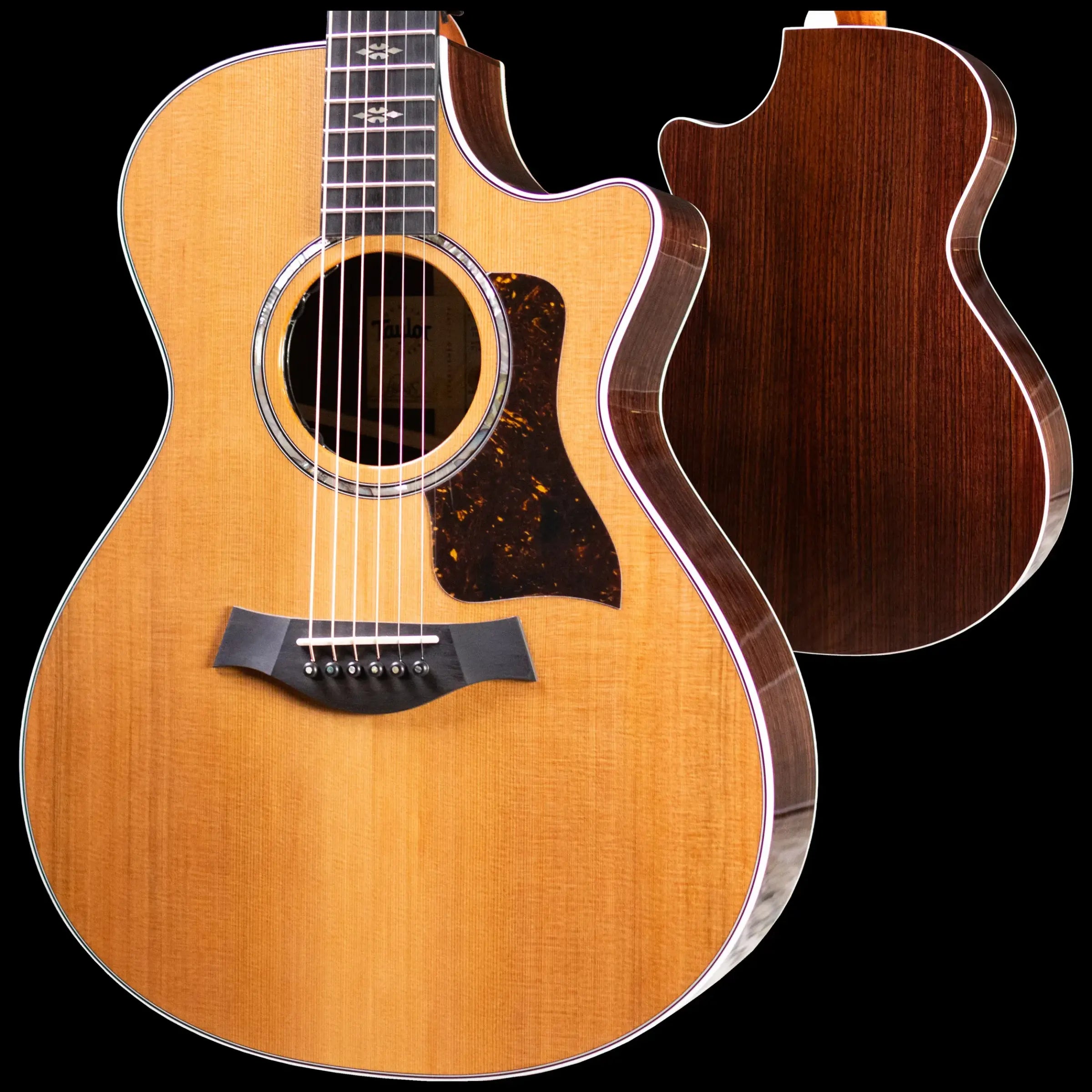 Taylor Next Generation 712ce Grand Concert Acoustic/Electric Guitar - Indian Rosewood/Cedar with Hardshell Case