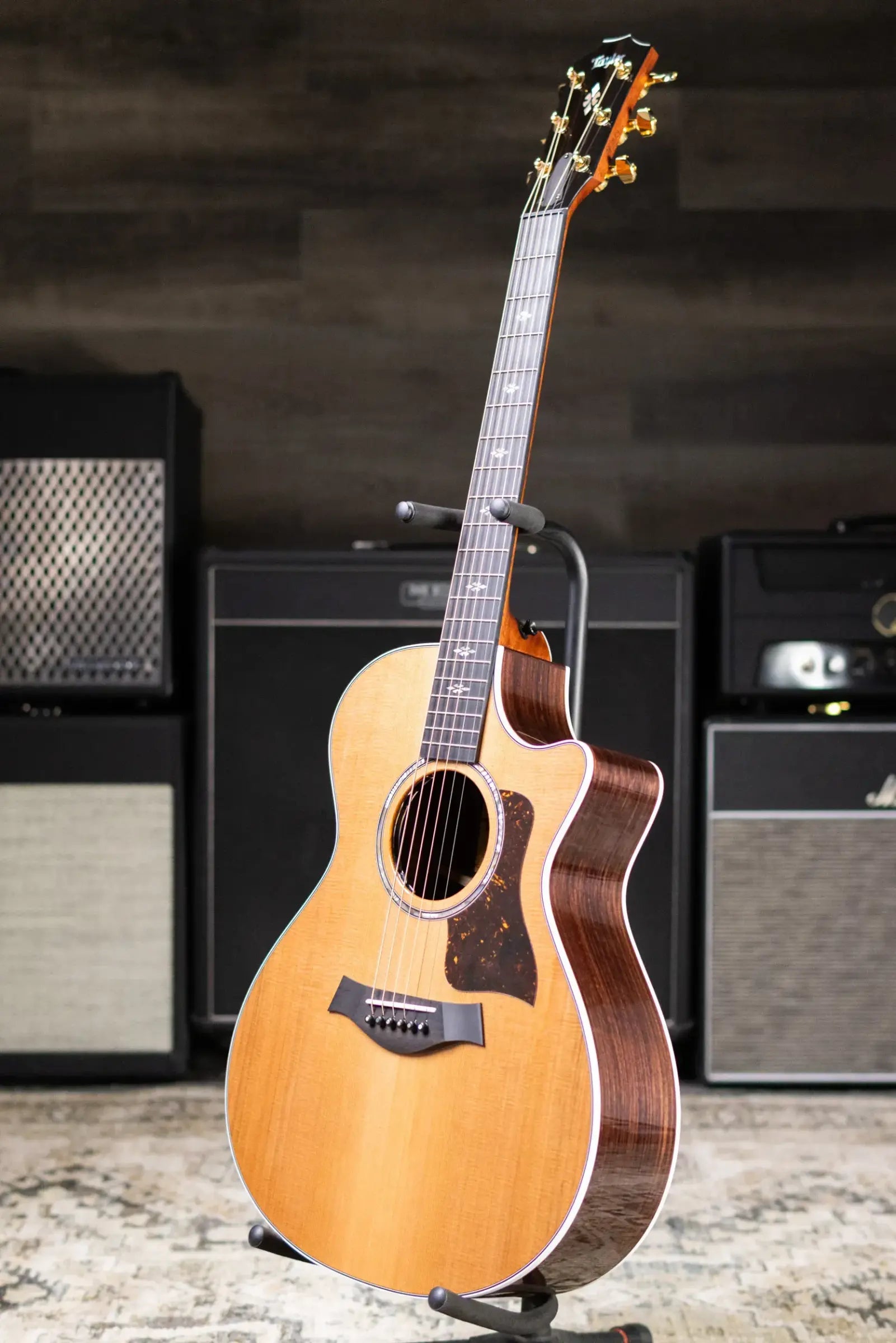 Taylor Next Generation 712ce Grand Concert Acoustic/Electric Guitar - Indian Rosewood/Cedar with Hardshell Case