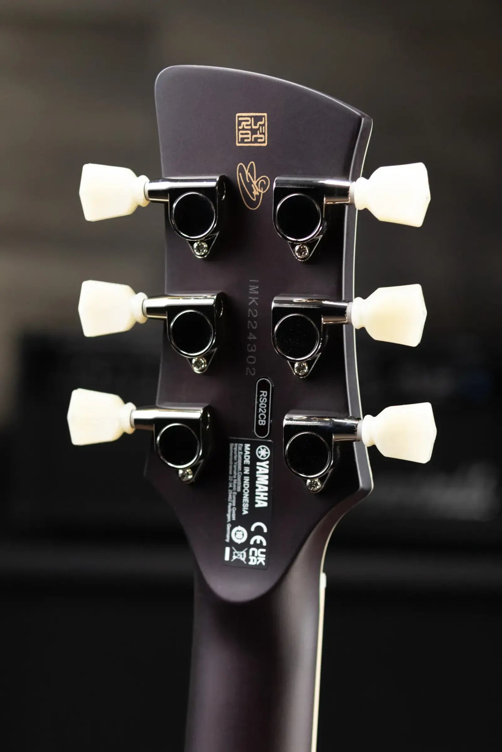 Yamaha RS02CB Chris Buck Signature Revstar Electric Guitar - Honey Gold with Gig Bag