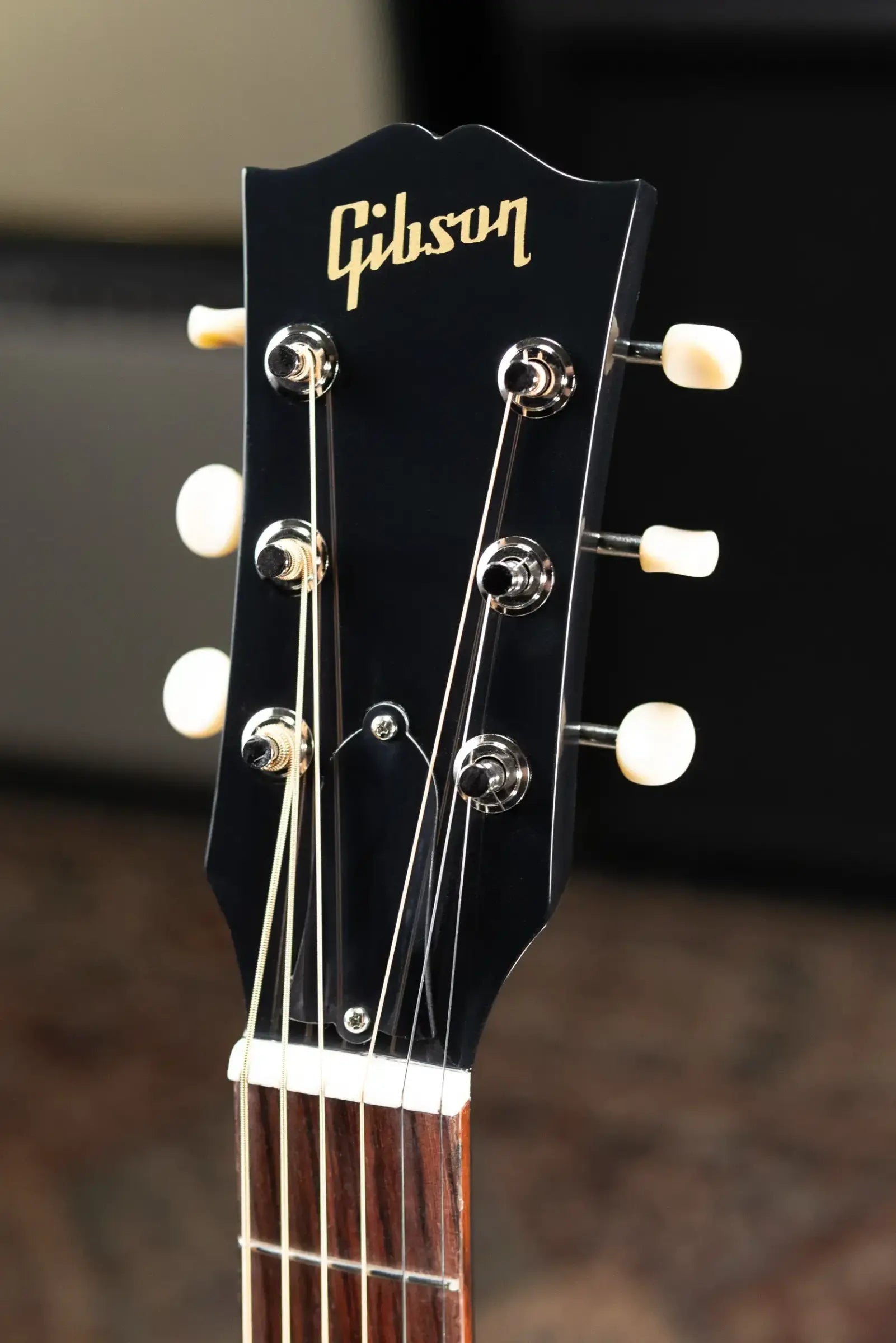 Gibson '50s J-45 Original Acoustic/Electric Guitar - Ebony with Hardshell Case