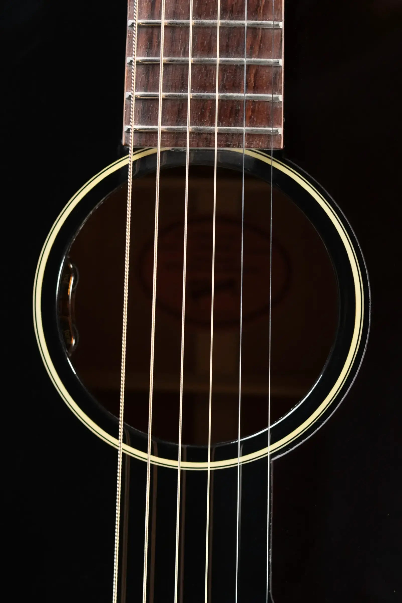 Gibson '50s J-45 Original Acoustic/Electric Guitar - Ebony with Hardshell Case