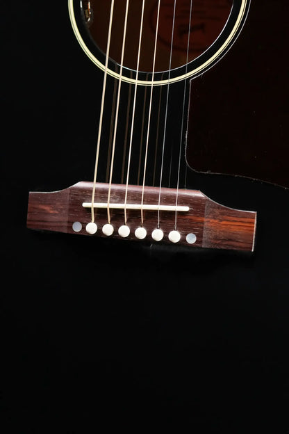 Gibson '50s J-45 Original Acoustic/Electric Guitar - Ebony with Hardshell Case
