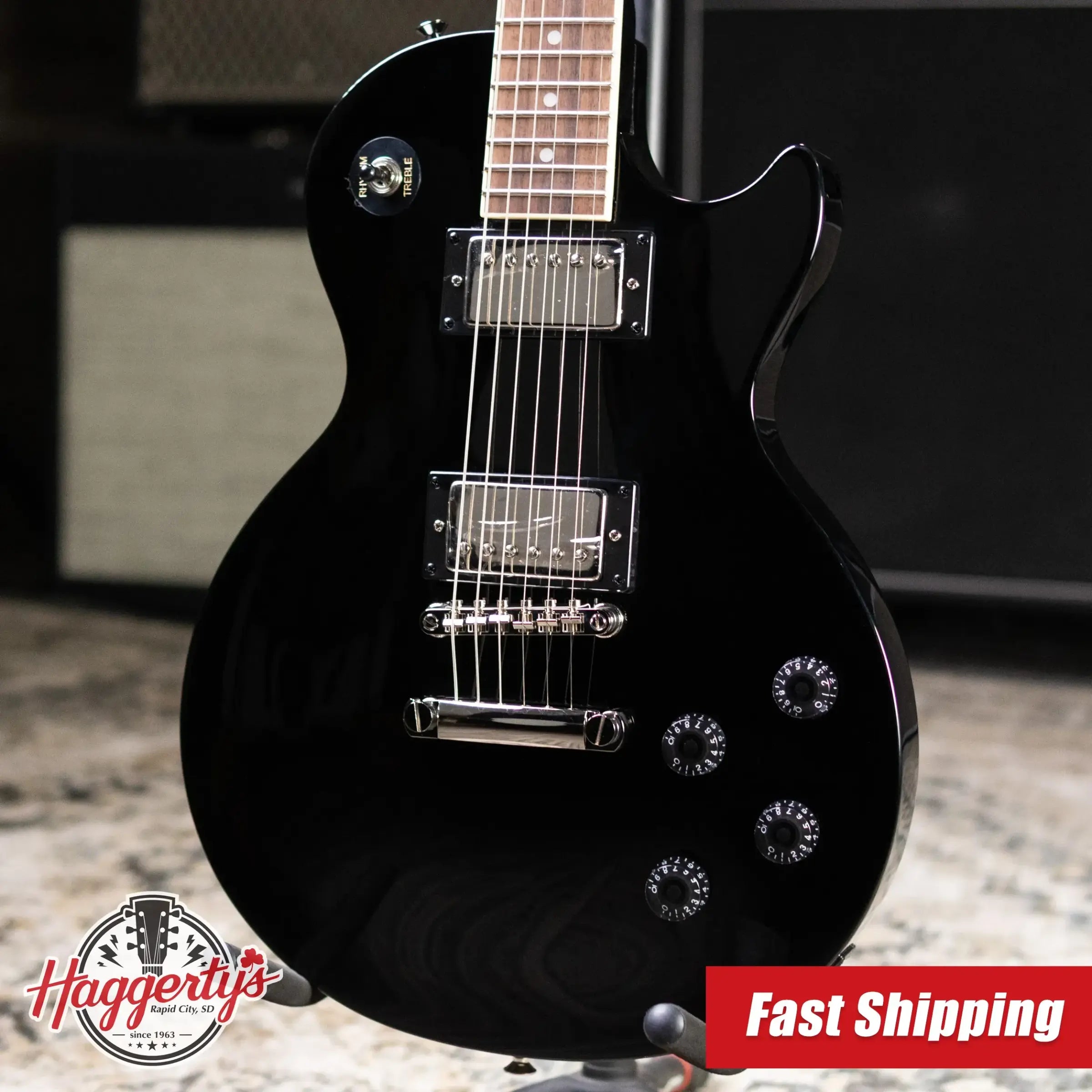 Epiphone Les Paul Tribute E1 Electric Guitar - Ebony