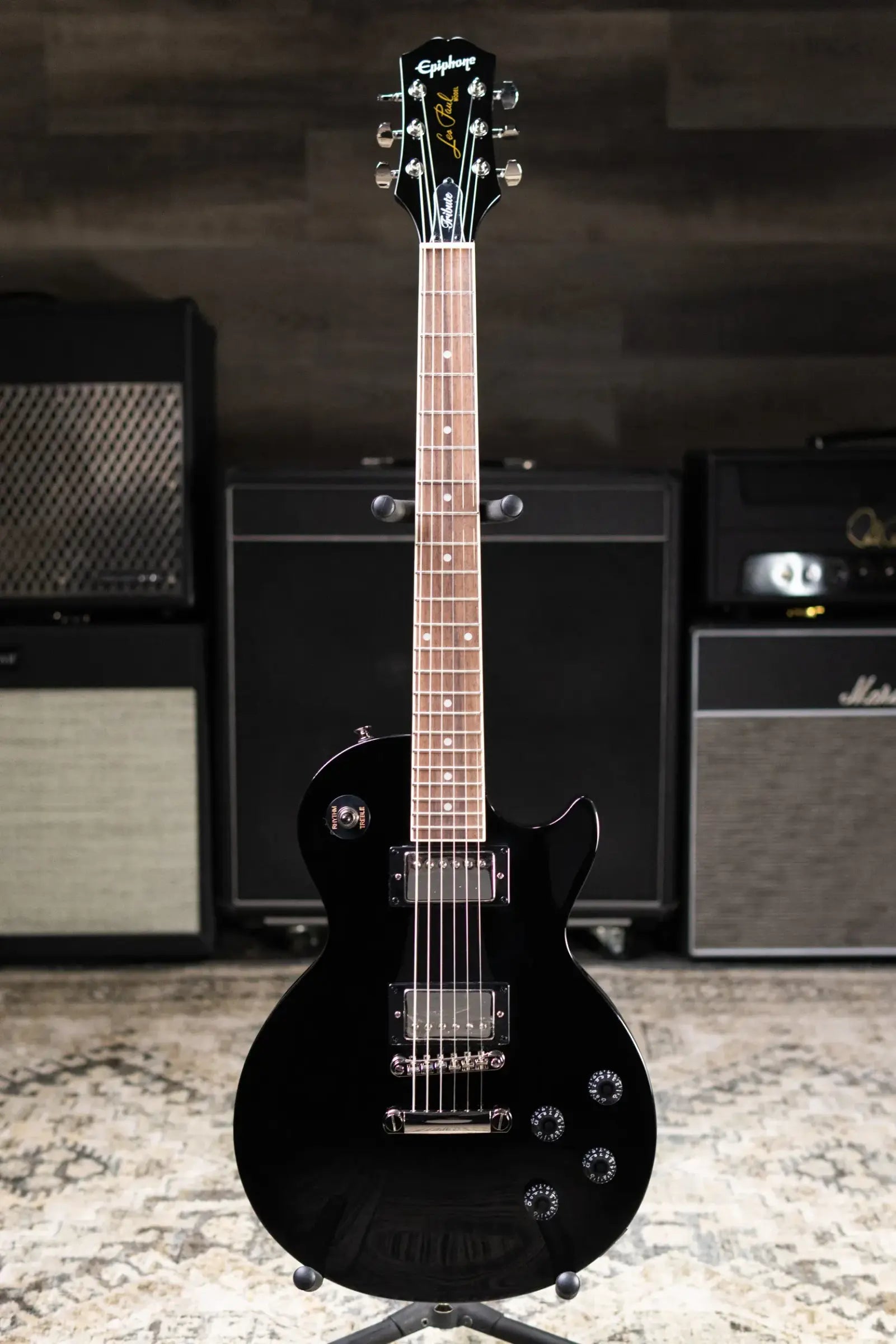 Epiphone Les Paul Tribute E1 Electric Guitar - Ebony