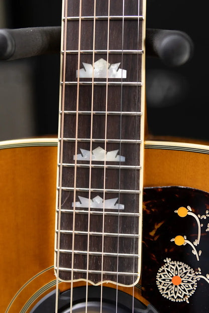 Epiphone 1957 SJ-200 Reissue Acoustic/Electric Guitar - Antique Natural with Hardshell Case