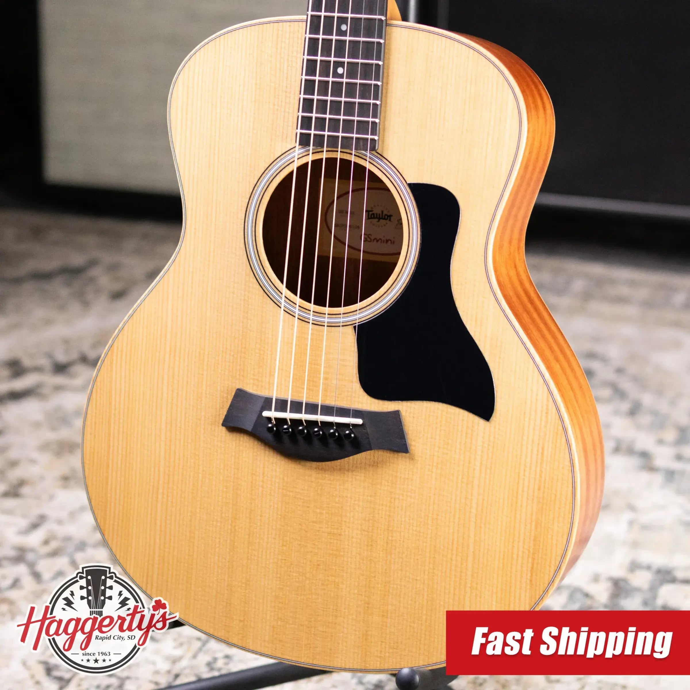 Taylor GS Mini Sapele Acoustic Guitar with GS Mini Hard Bag