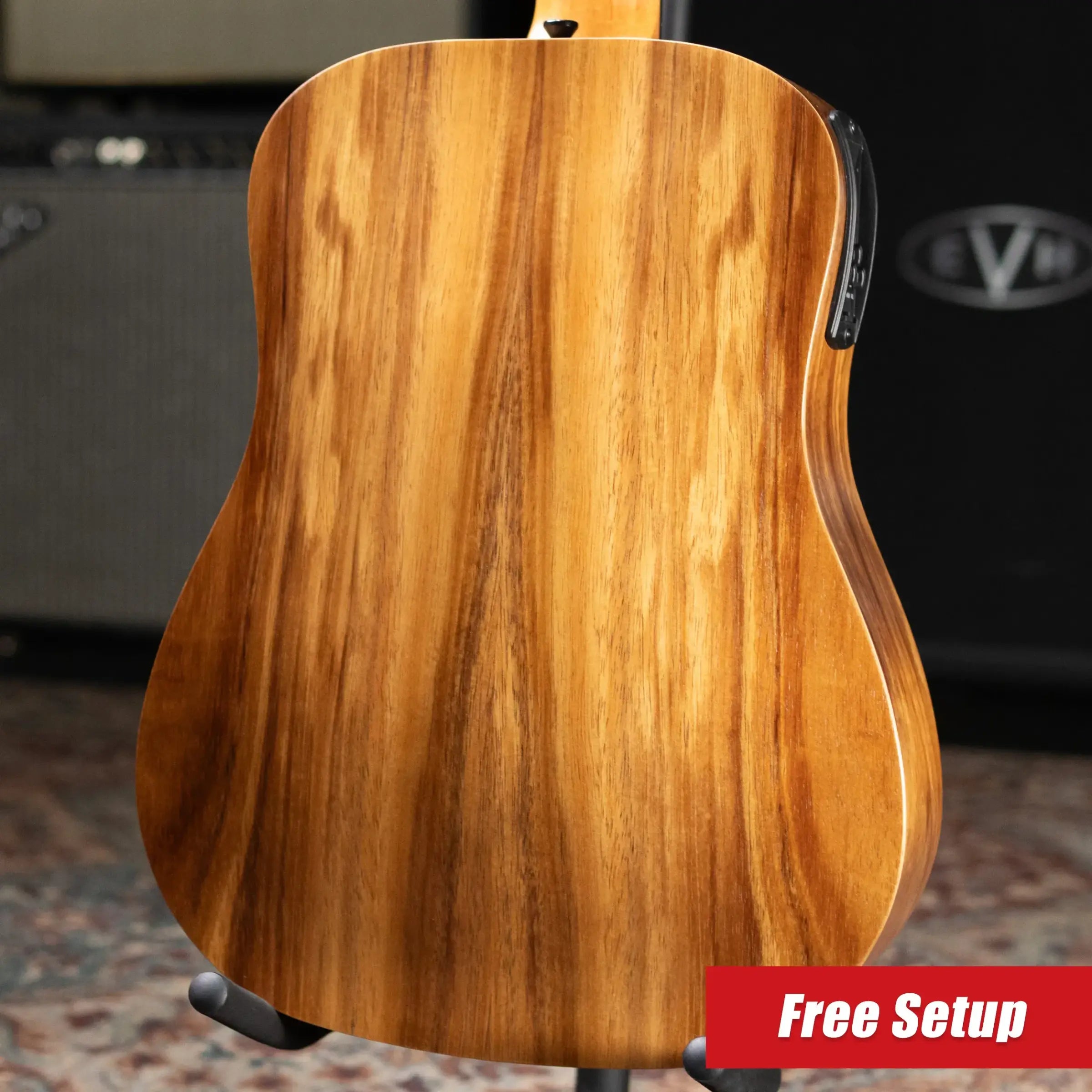 Taylor BTe-Koa Baby Taylor Acoustic/Electric Guitar with Gig Bag