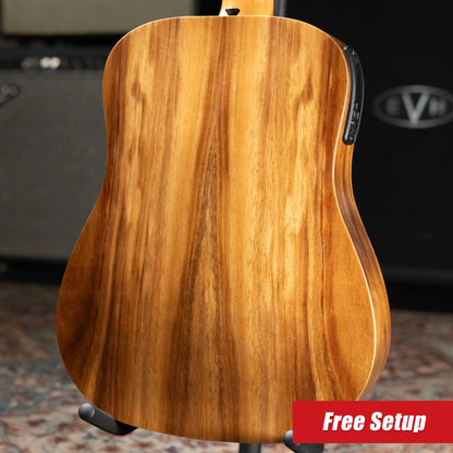Taylor BTe-Koa Baby Taylor Acoustic/Electric Guitar with Gig Bag