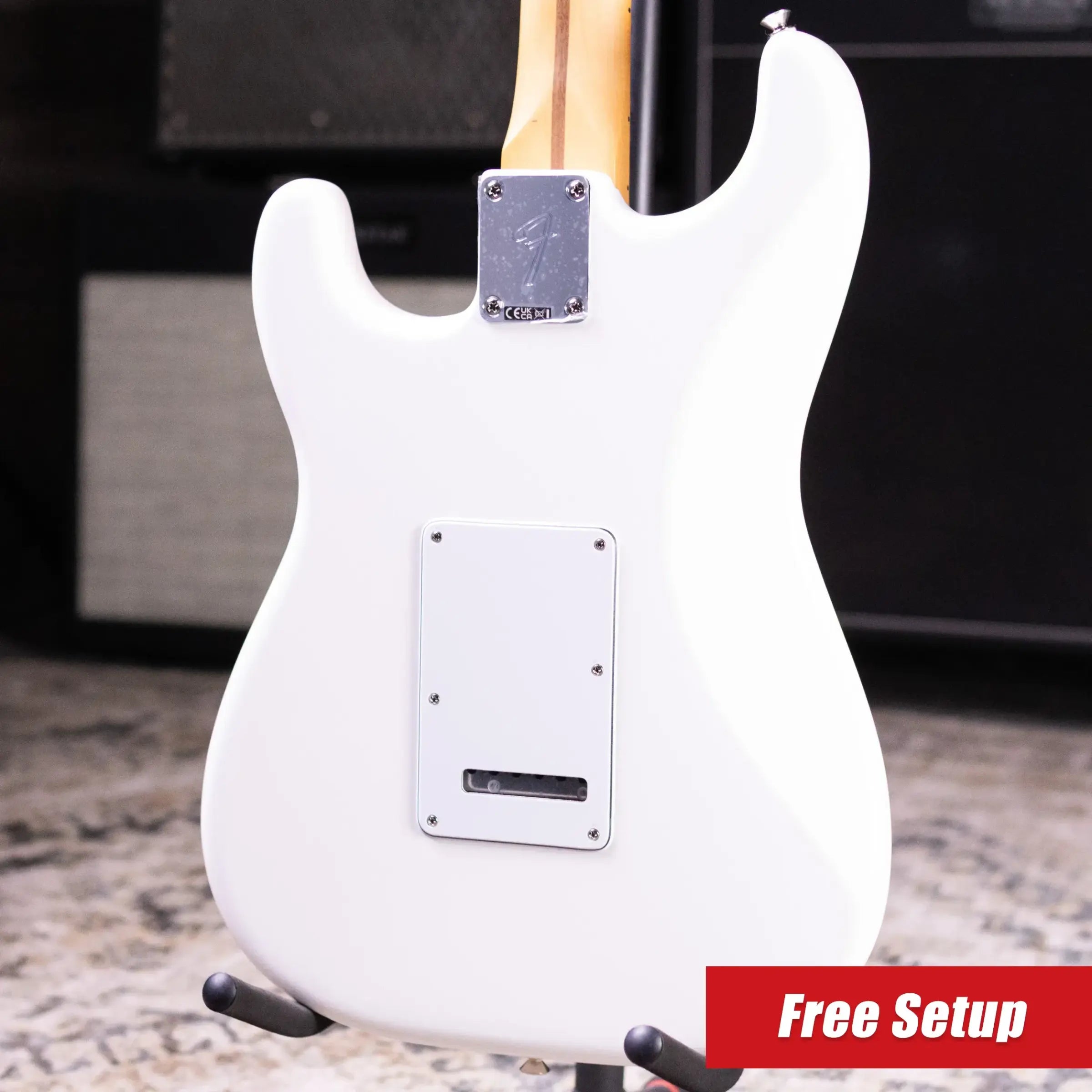 Fender Dealer Exclusive Player II Stratocaster Electric Guitar - Polar White with Matching Headstock