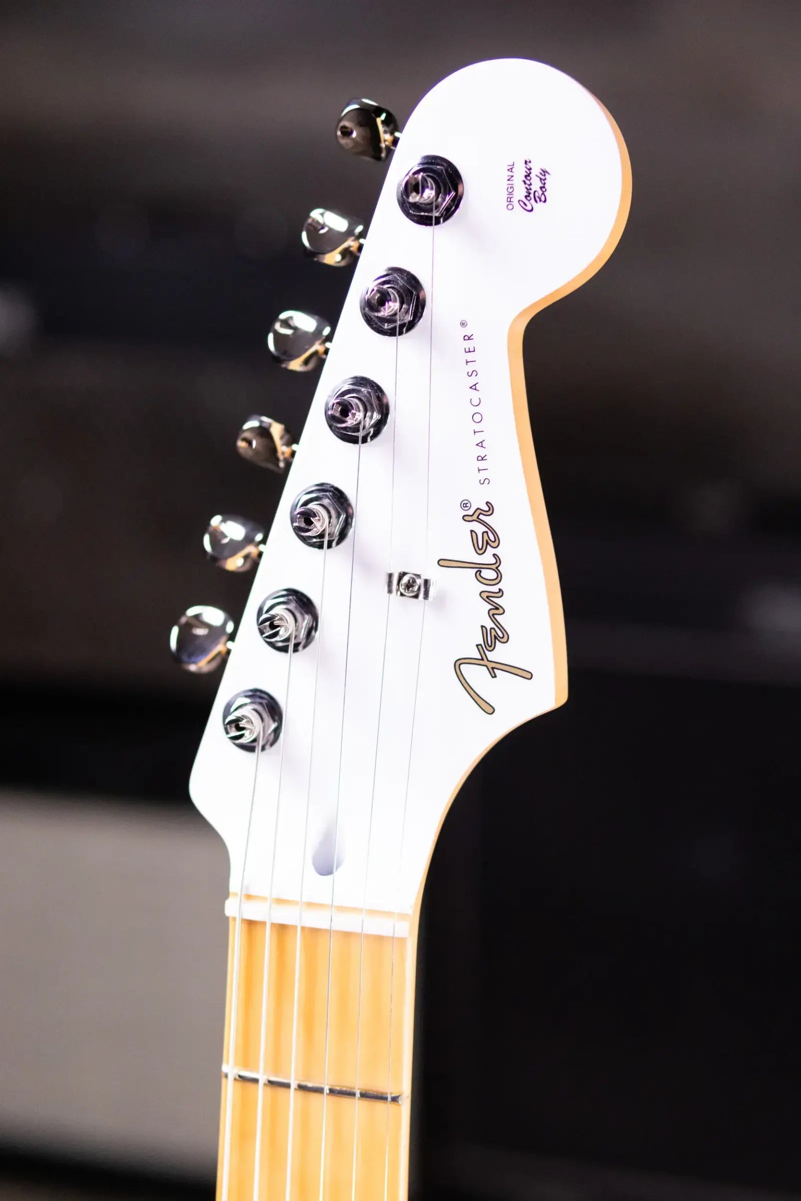 Fender Dealer Exclusive Player II Stratocaster Electric Guitar - Polar White with Matching Headstock