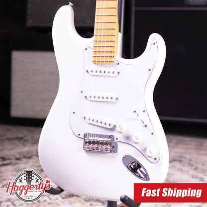 Fender Dealer Exclusive Player II Stratocaster Electric Guitar - Polar White with Matching Headstock
