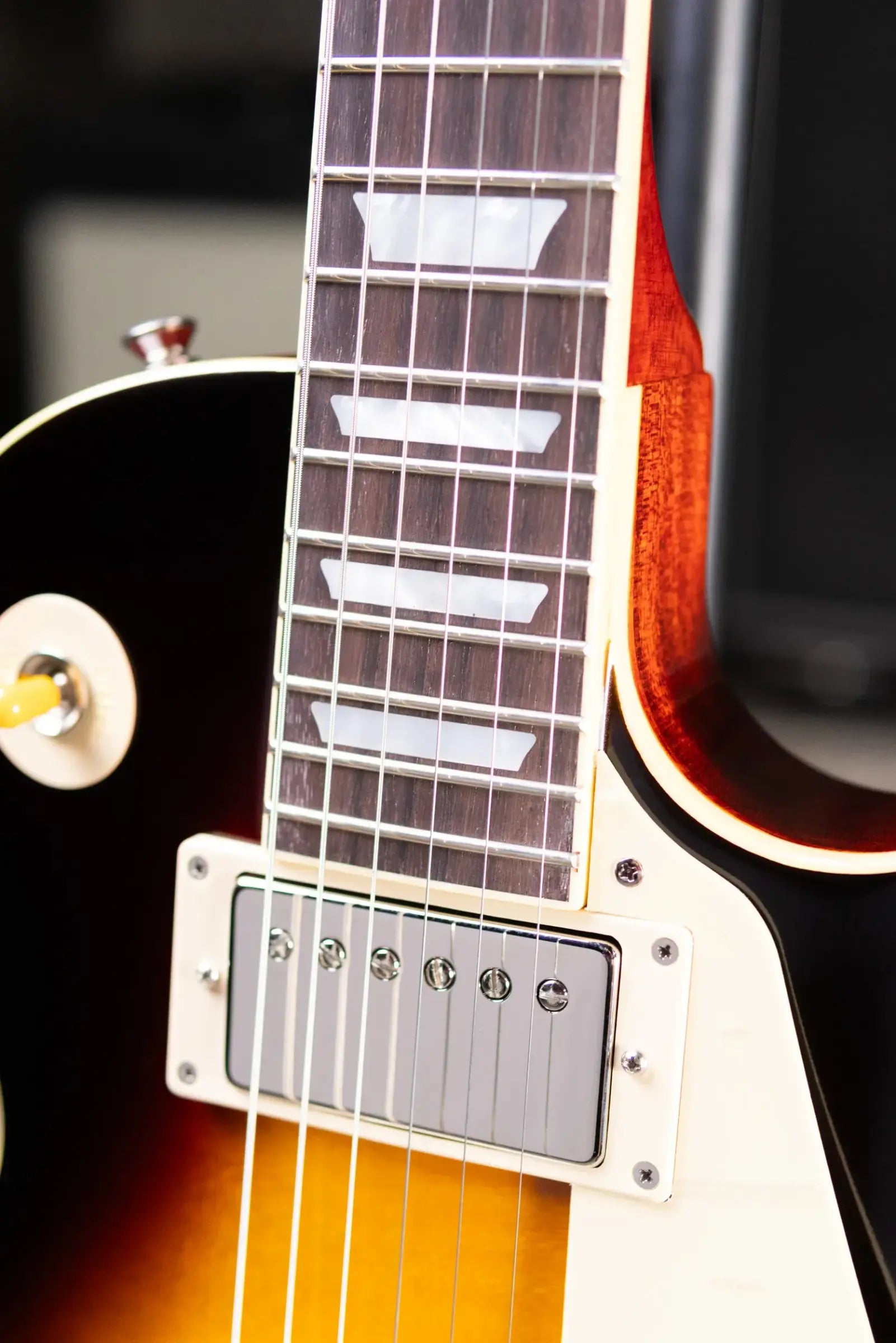 Epiphone 1959 Les Paul Standard Reissue Electric Guitar - Dark Burst with Hardshell Case
