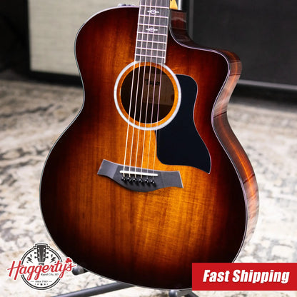Taylor 224ce-K DLX Grand Auditorium Acoustic/Electric Guitar with Hardshell Case