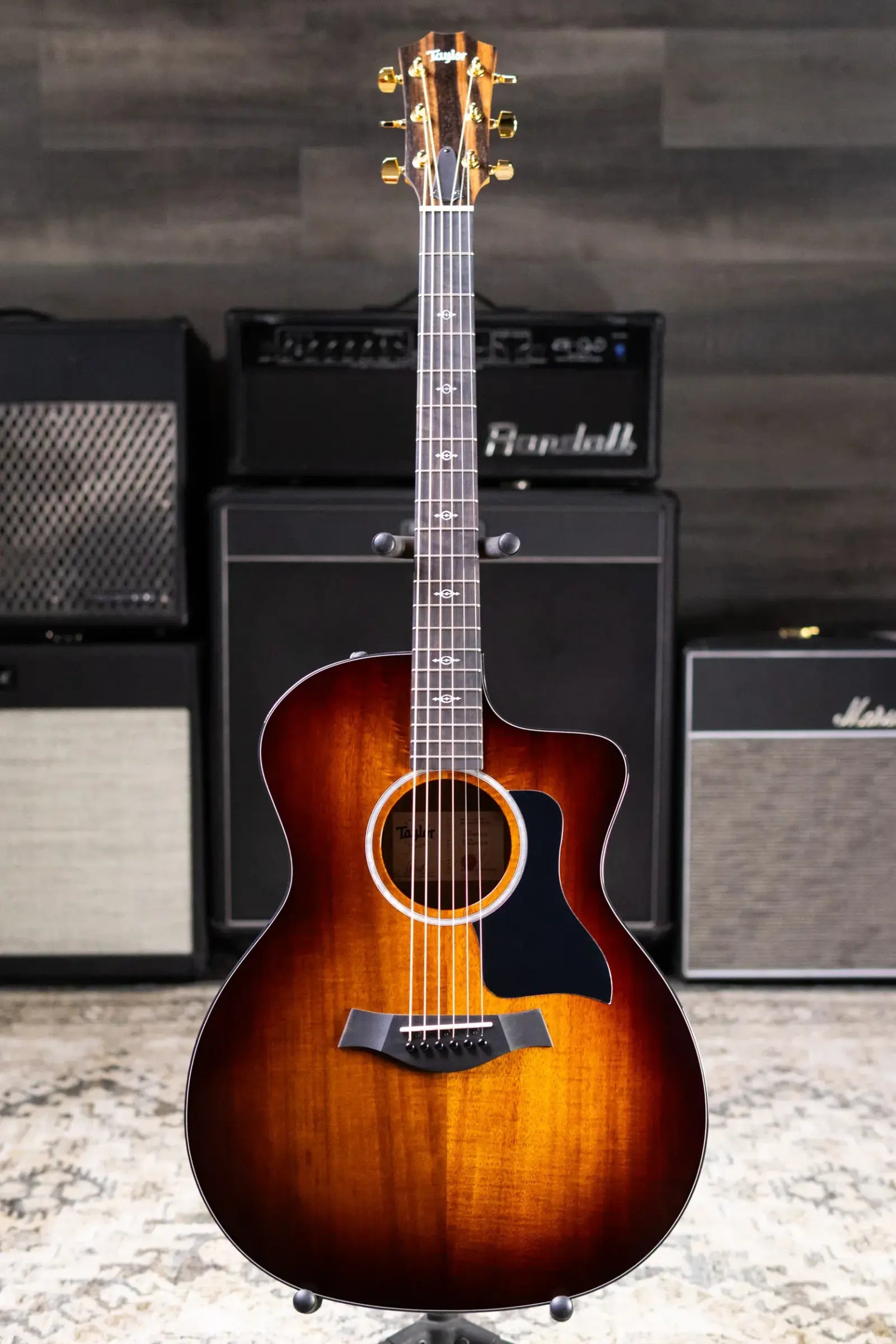 Taylor 224ce-K DLX Grand Auditorium Acoustic/Electric Guitar with Hardshell Case