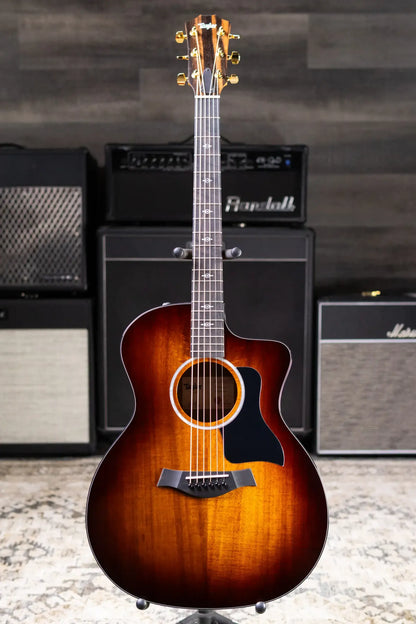 Taylor 224ce-K DLX Grand Auditorium Acoustic/Electric Guitar with Hardshell Case