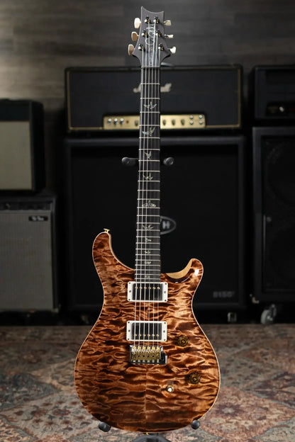 PRS Wood Library Custom 24 10-Top Quilt with Hardshell Case - Used