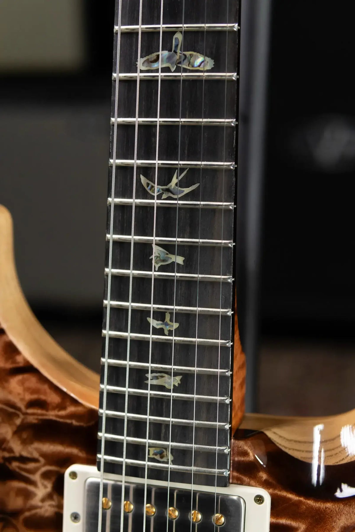PRS Wood Library Custom 24 10-Top Quilt with Hardshell Case - Used