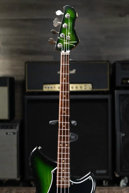 Novo Serus Bass - Cat's Eye Green with Mono Gig Bag- Used