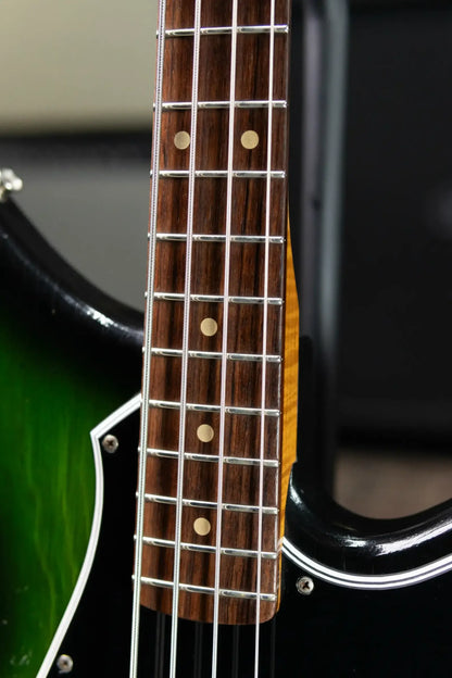 Novo Serus Bass - Cat's Eye Green with Mono Gig Bag- Used