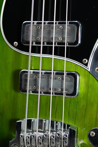 Novo Serus Bass - Cat's Eye Green with Mono Gig Bag- Used
