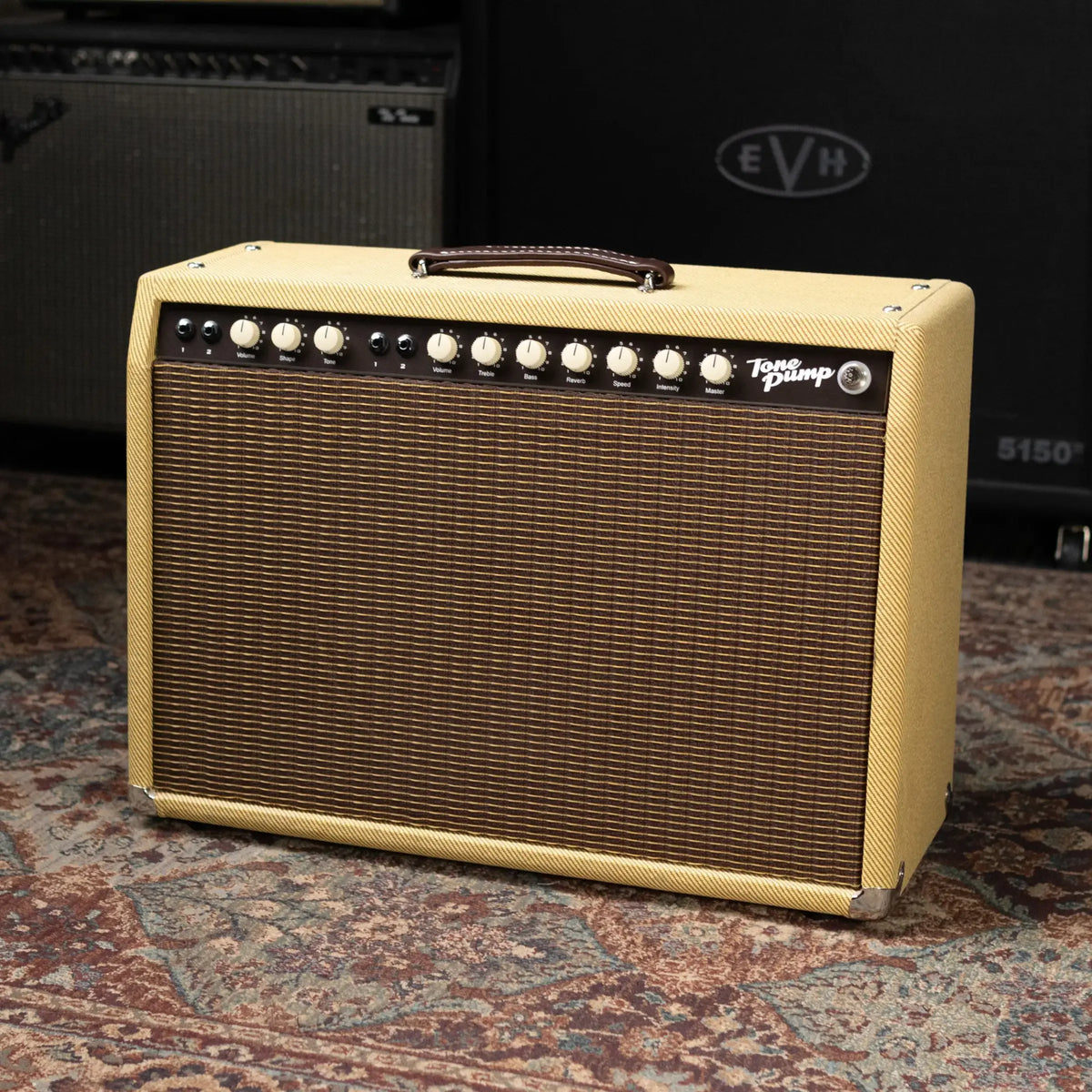 Tone Pump Custom Guitar Amplifier with Weber DT-12 Speaker -Tweed - Used