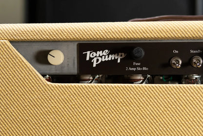 Tone Pump Custom Guitar Amplifier with Weber DT-12 Speaker -Tweed - Used