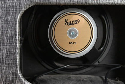 Supro 1696RT Black Magick Reverb Guitar Amplifier - Black Rhino - Used