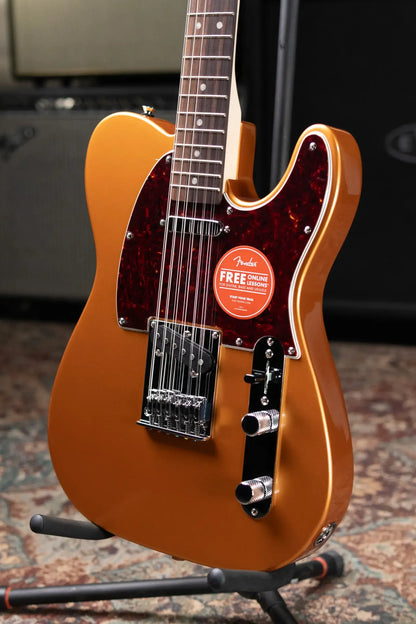 Squier Paranormal Troy Van Leeuwen Telecaster XII 12-String Electric Guitar - Copper