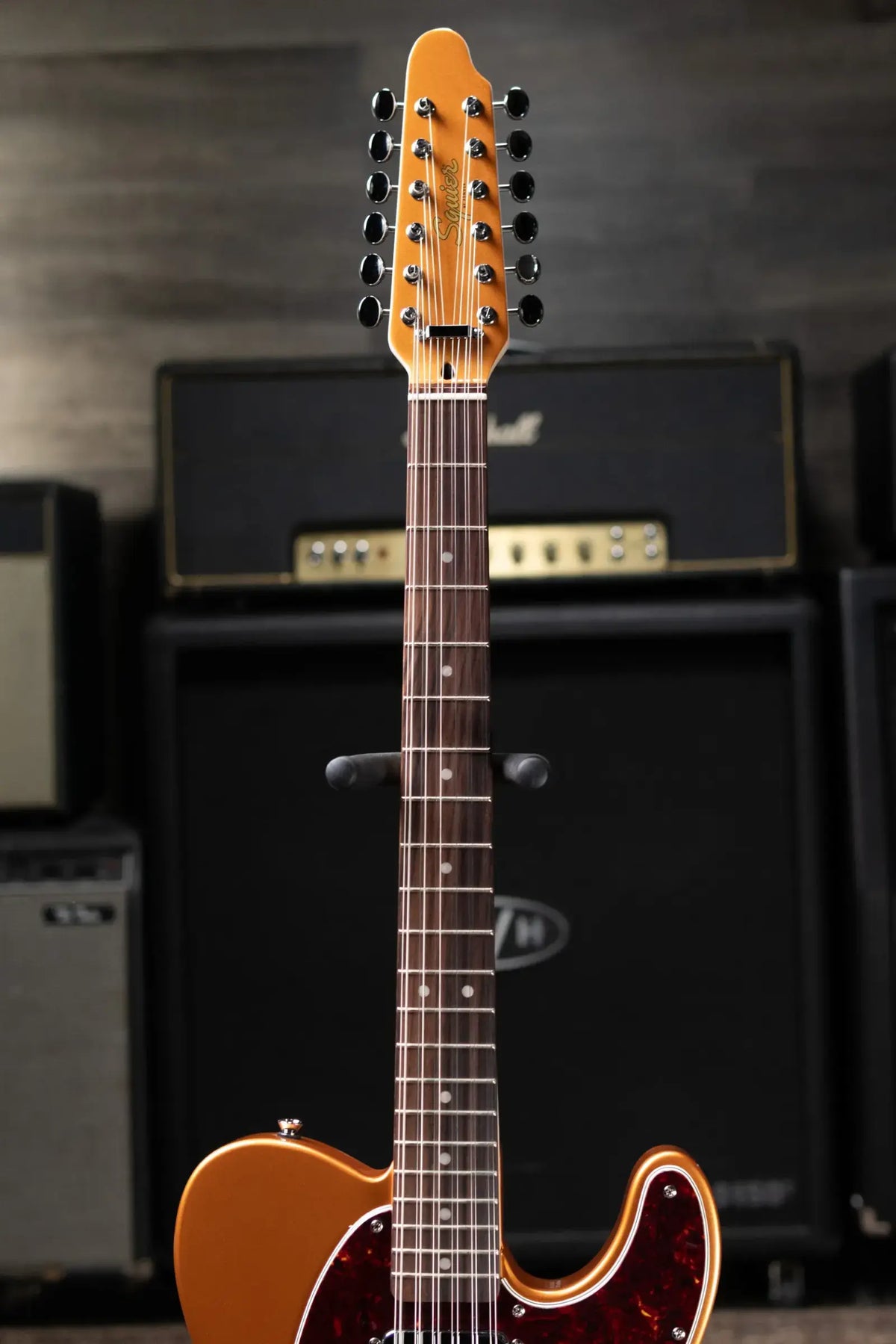 Squier Paranormal Troy Van Leeuwen Telecaster XII 12-String Electric Guitar - Copper