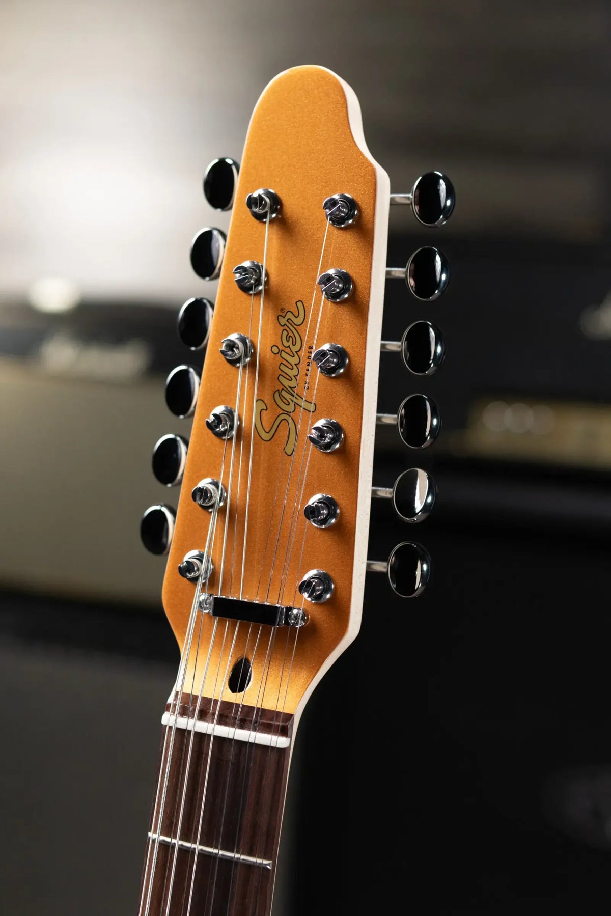 Squier Paranormal Troy Van Leeuwen Telecaster XII 12-String Electric Guitar - Copper
