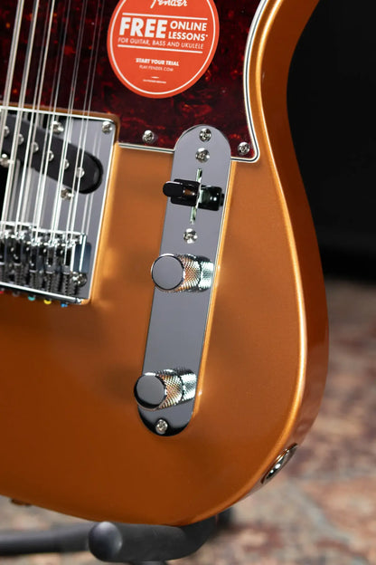 Squier Paranormal Troy Van Leeuwen Telecaster XII 12-String Electric Guitar - Copper
