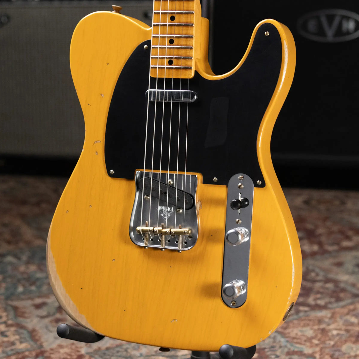 Fender Custom Shop 51 Nocaster Relic Electric Guitar - Butterscotch Blonde with Hardshell Case
