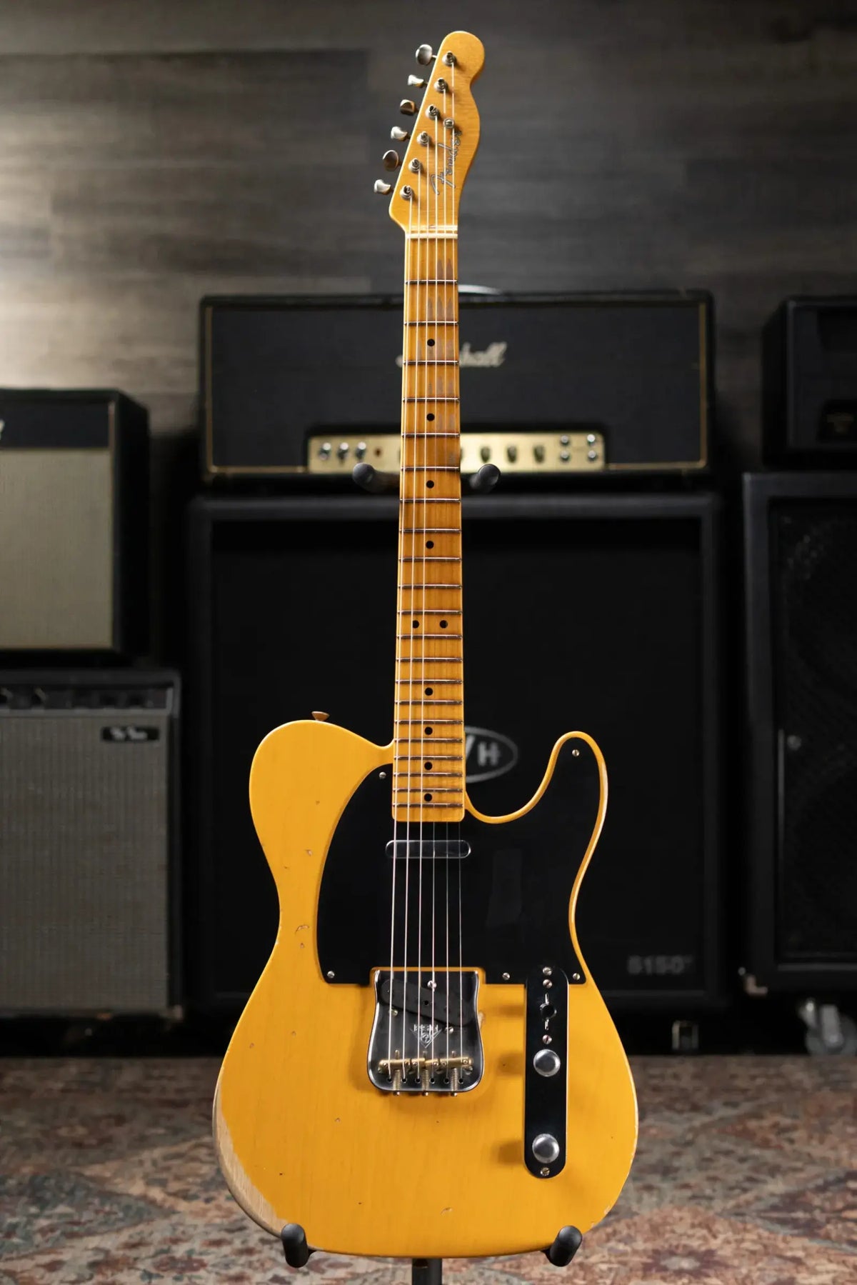 Fender Custom Shop 51 Nocaster Relic Electric Guitar - Butterscotch Blonde with Hardshell Case