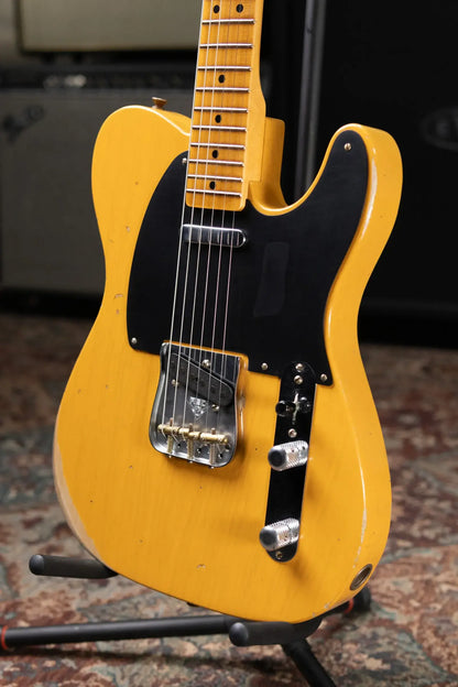 Fender Custom Shop 51 Nocaster Relic Electric Guitar - Butterscotch Blonde with Hardshell Case