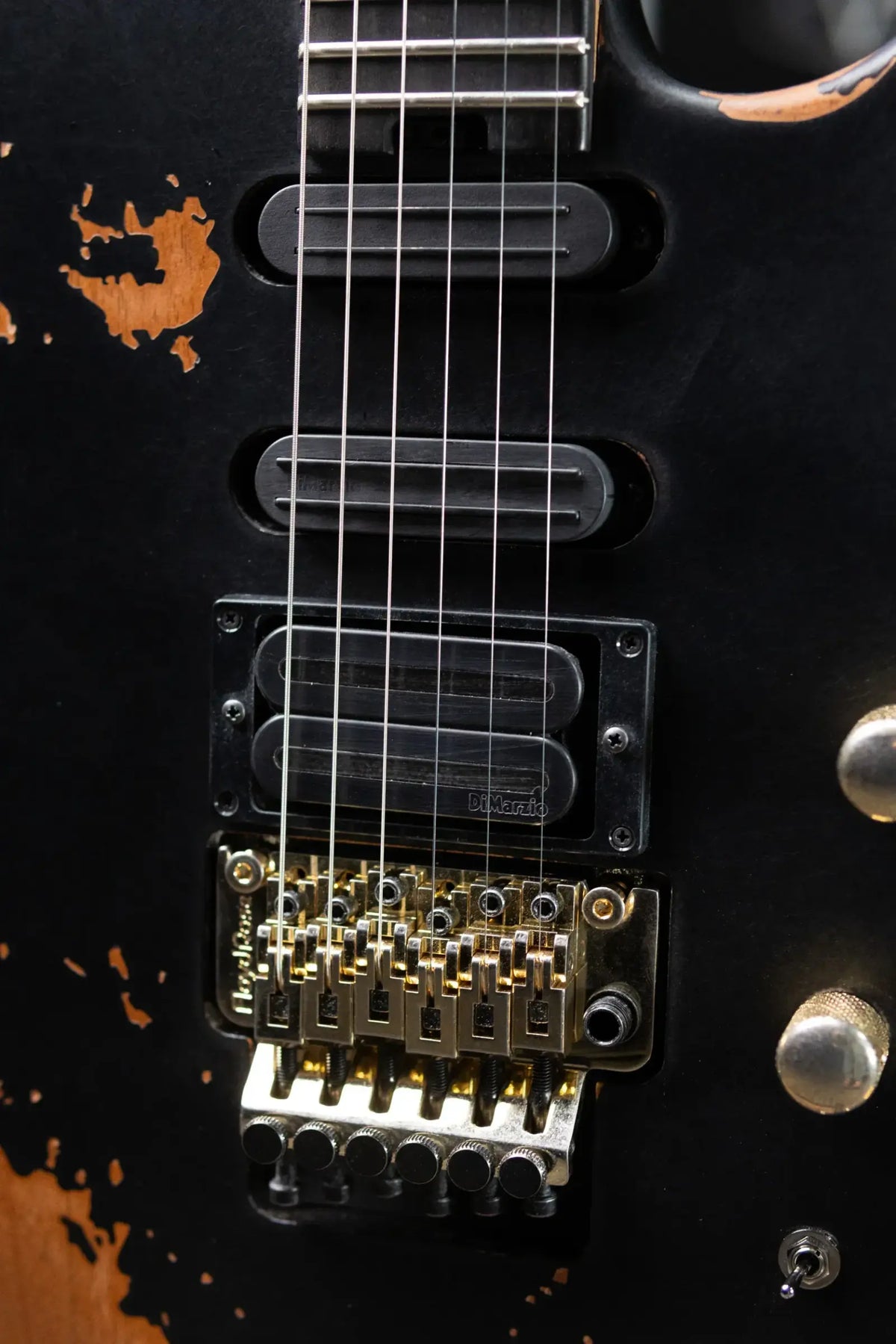Jackson Pro Series Signature Phil Collen PC1-E Electric Guitar - Worn Black with Soft Case