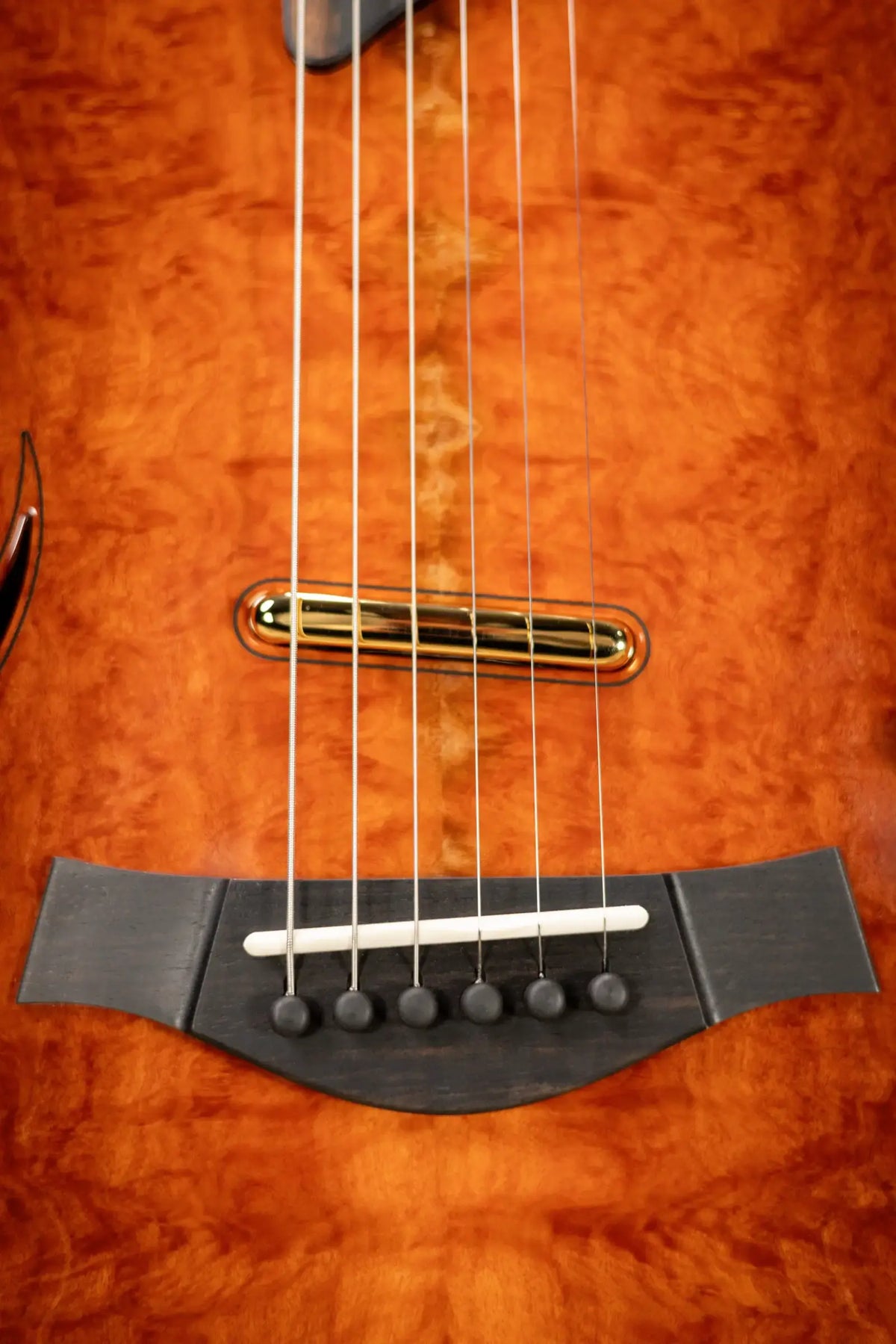 Taylor Custom Shop T5z Custom #C0960 Figured Ironbark/Shamel Ash Hollow Body Electric Guitar with Hardshell Case