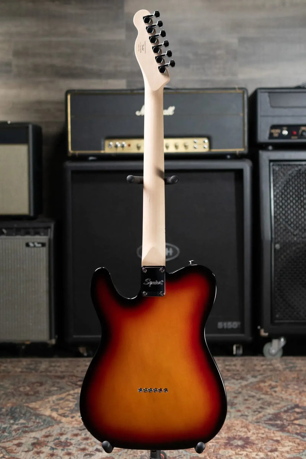 Squier Affinity Series Telecaster Thinline Electric Guitar - 3-Color Sunburst