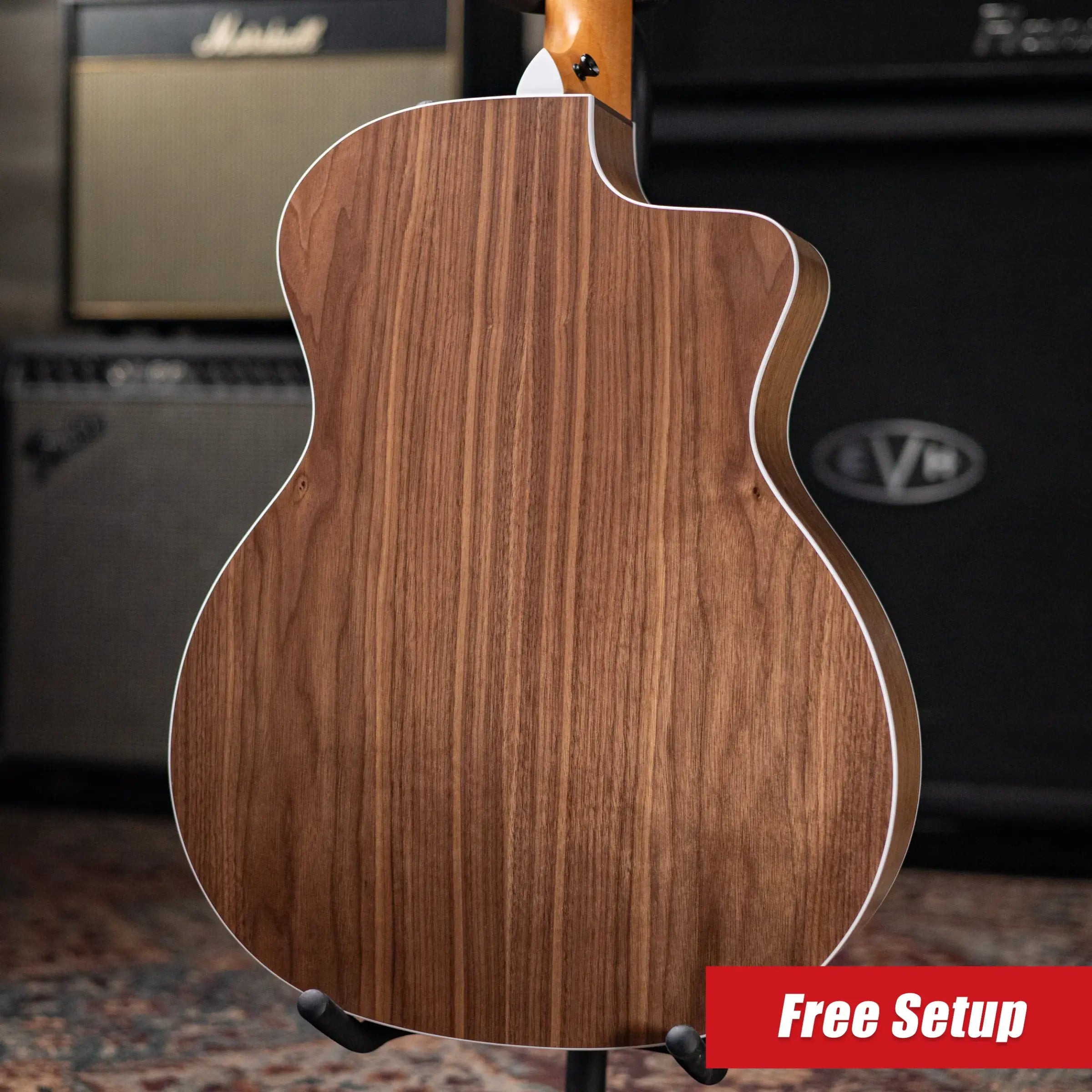 Taylor 214ce Left-Handed Grand Auditorium Acoustic/Electric Guitar with Gig Bag - Factory Demo